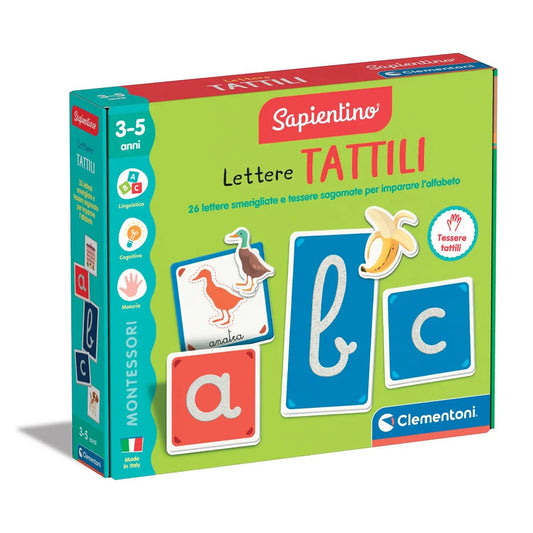 MONTESSORI LETTERE TATTILI - babykid