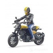 MOTO DUCATI SCRAMBLER FULL TH CON PILOTA - babykid