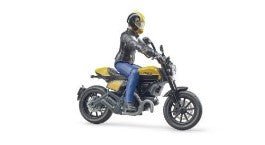 MOTO DUCATI SCRAMBLER FULL TH CON PILOTA - babykid