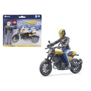 MOTO DUCATI SCRAMBLER FULL TH CON PILOTA - babykid