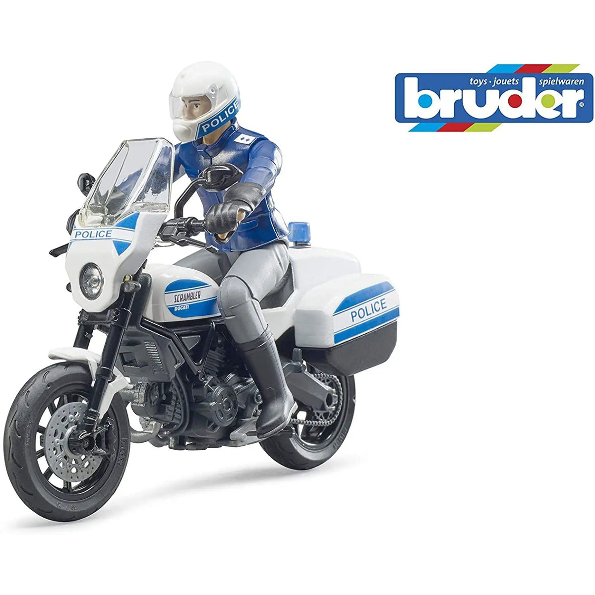 MOTO DUCATI SCRAMBLER POLIZIA - 62731 - babykid