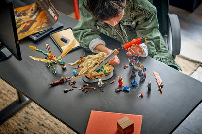NINJAGO - BATTAGLIA ALLA LAMA DEL DRAGO - 71871 - babykid