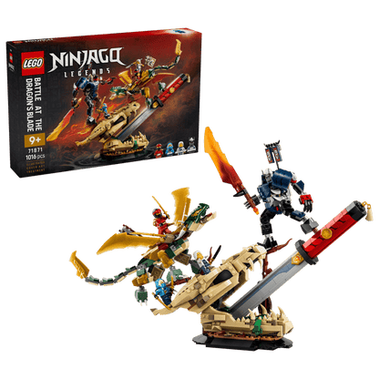NINJAGO - BATTAGLIA ALLA LAMA DEL DRAGO - 71871 - babykid
