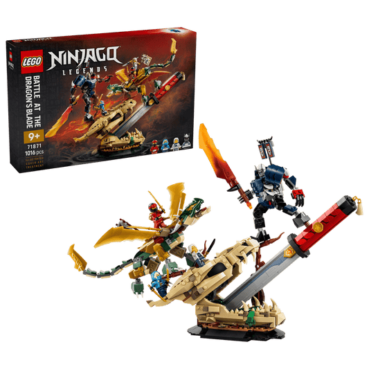 NINJAGO - BATTAGLIA ALLA LAMA DEL DRAGO - 71871 - babykid