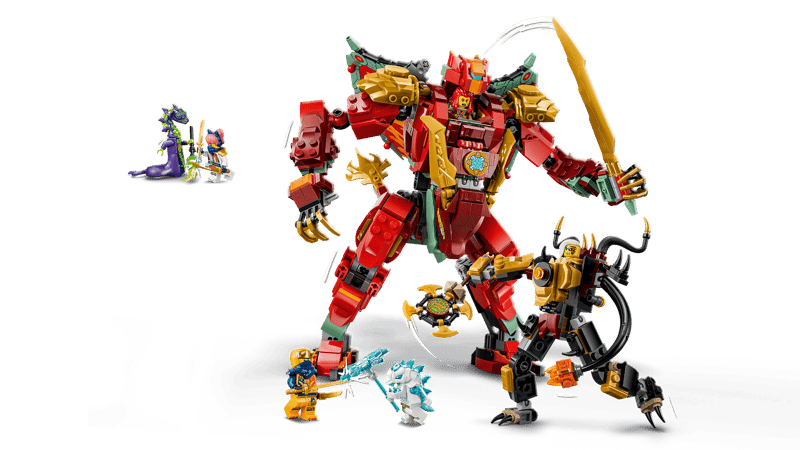 NINJAGO - MECH DRAGO MUTAFORMA DI WYLDFYRE - 71868 - babykid