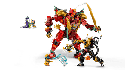 NINJAGO - MECH DRAGO MUTAFORMA DI WYLDFYRE - 71868 - babykid
