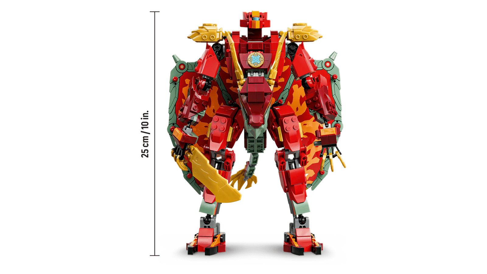 NINJAGO - MECH DRAGO MUTAFORMA DI WYLDFYRE - 71868 - babykid