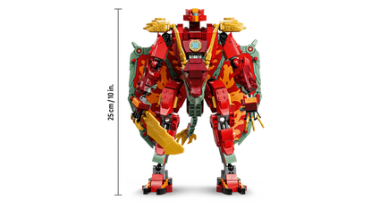 NINJAGO - MECH DRAGO MUTAFORMA DI WYLDFYRE - 71868 - babykid