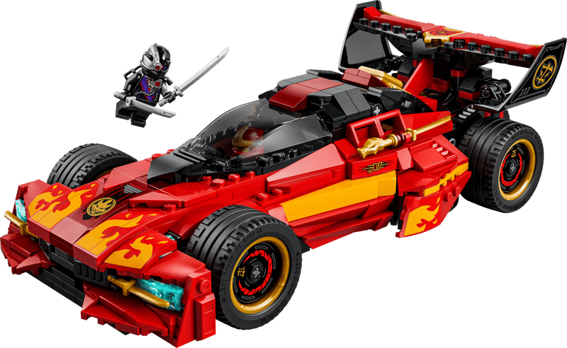 NINJAGO - SUPER-BOLIDE NINJA X-1 - 15 ANNIVERSARIO - 71867 - babykid