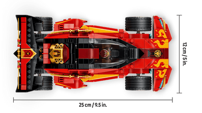 NINJAGO - SUPER-BOLIDE NINJA X-1 - 15 ANNIVERSARIO - 71867 - babykid