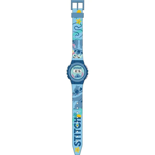 OROLOGIO DIGITALE BLU STITCH - babykid