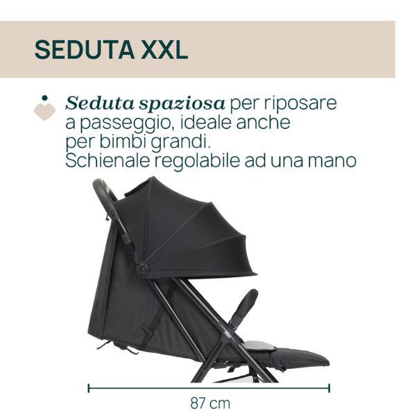 PASSEGGINO TAORMINA CHARCOAL - babykid