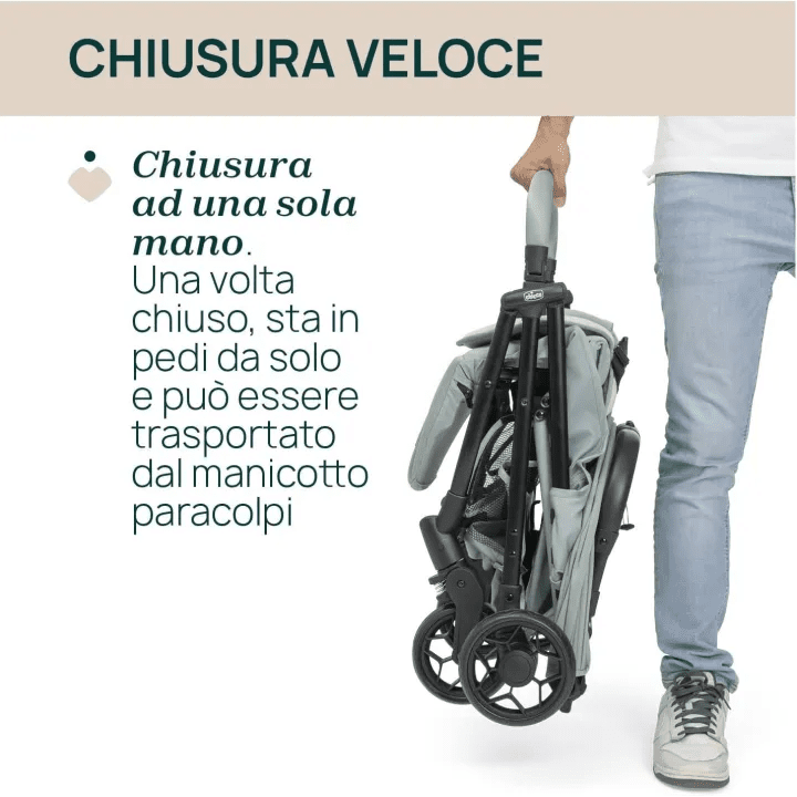 PASSEGGINO TAORMINA SAGE - babykid