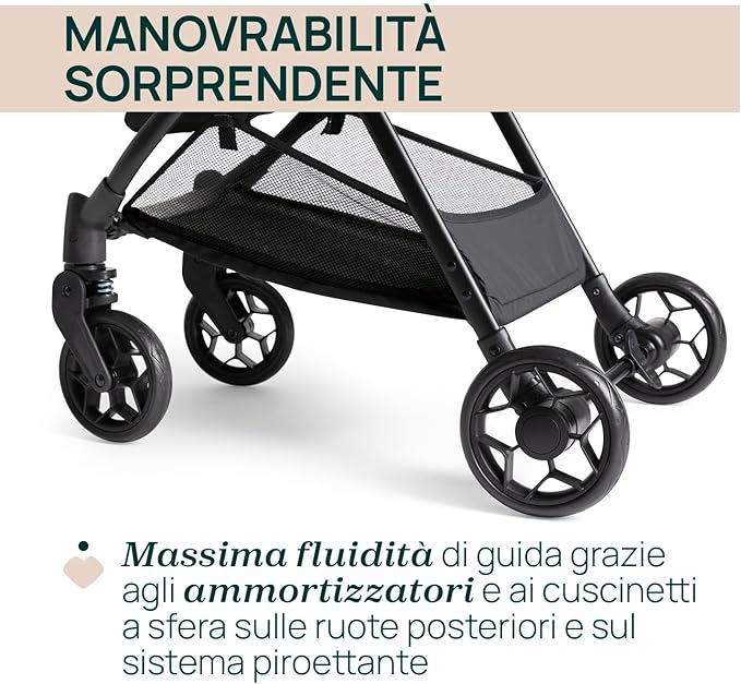PASSEGGINO URBINO BLACK - babykid