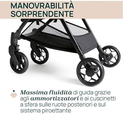 PASSEGGINO URBINO BLACK - babykid