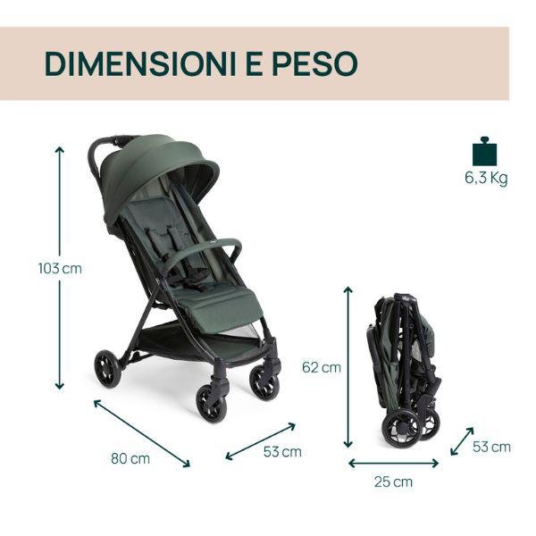 PASSEGGINO URBINO EVERGREEN - babykid