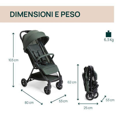 PASSEGGINO URBINO EVERGREEN - babykid