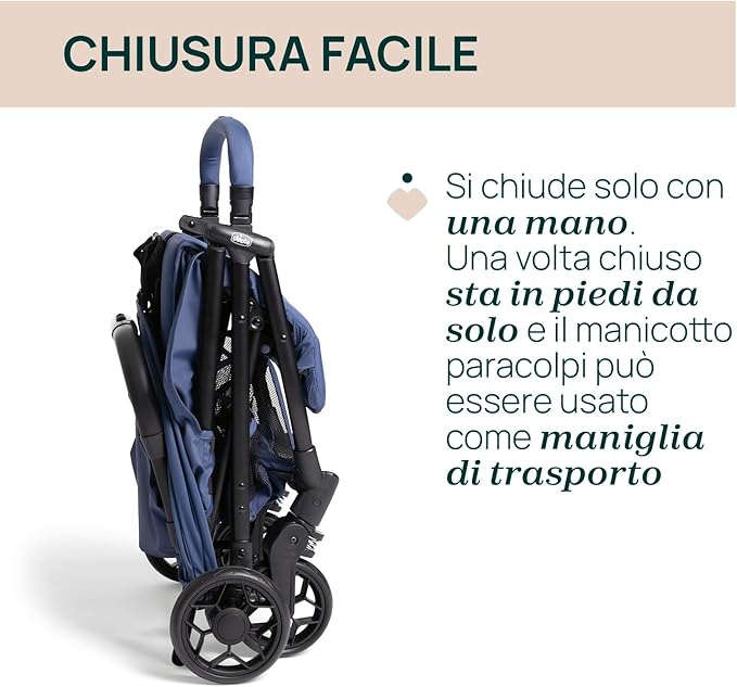 PASSEGGINO URBINO ROYAL BLUE - babykid