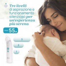 PHYSIOCLEAN ASPIRATORE NASALE ELETTRICO - babykid