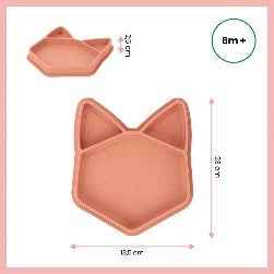 Piatto Isy in Silicone: Ideale Piatto in Silicone per Bambini - babykid