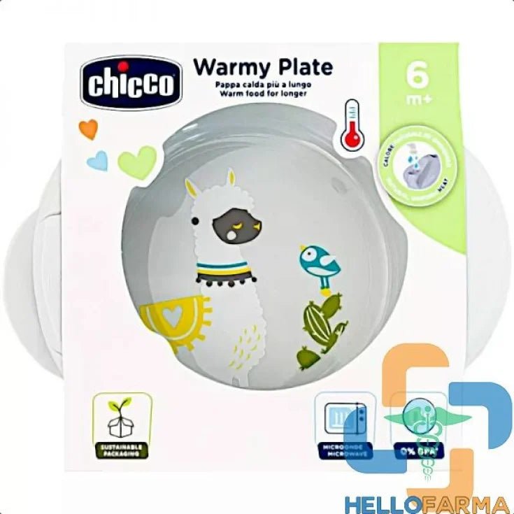 PIATTO PAPPACALDA 6M+ NEUTRO - babykid