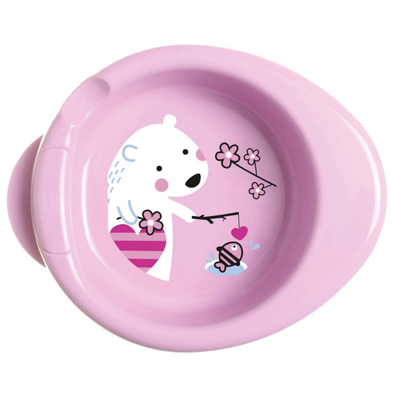 PIATTO PAPPACALDA 6M+ ROSA - babykid