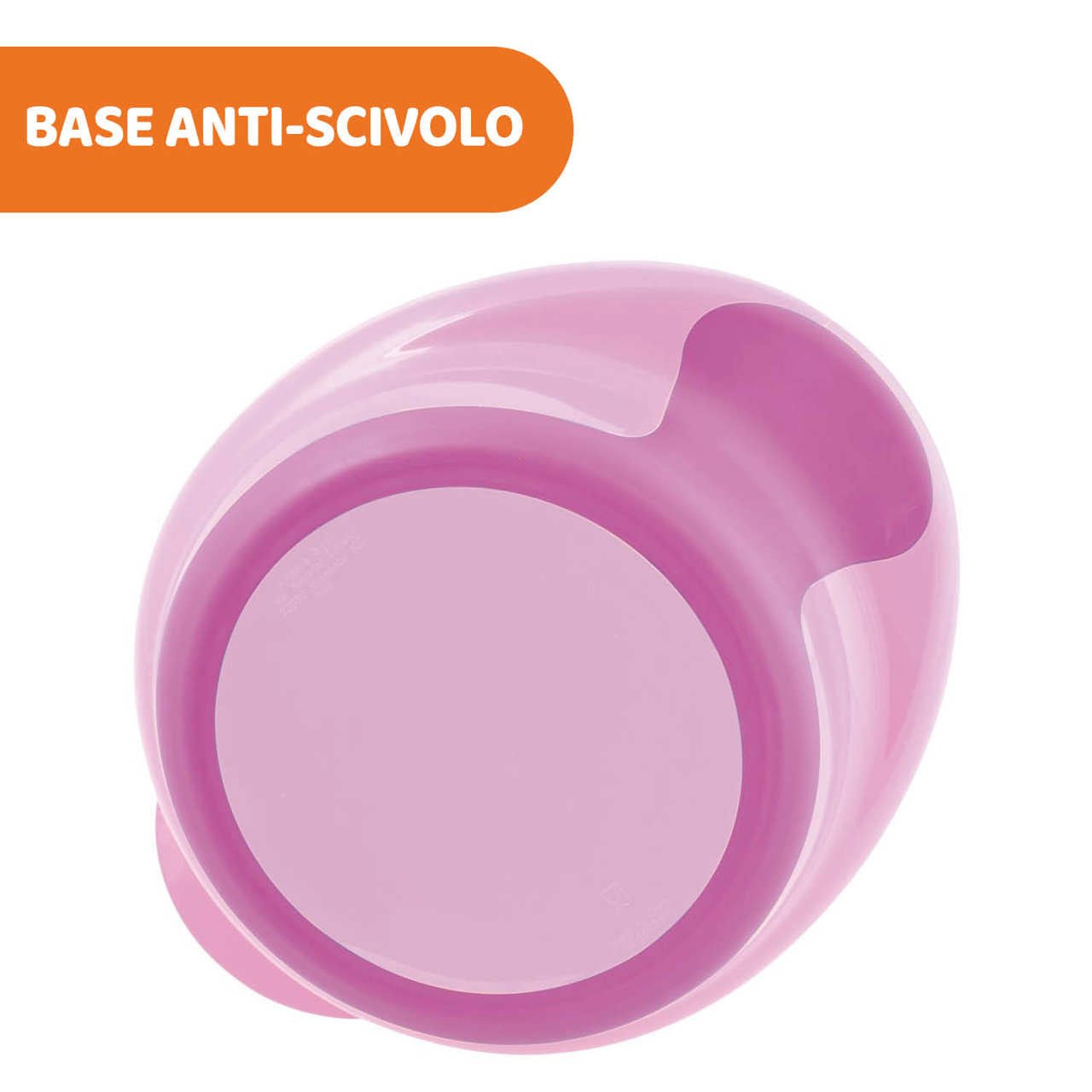 PIATTO PAPPACALDA 6M+ ROSA - babykid