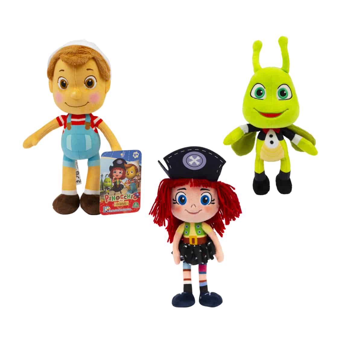 PINOCCHIO - PLUSH 25 CM ASSORTITI IN CDU - babykid