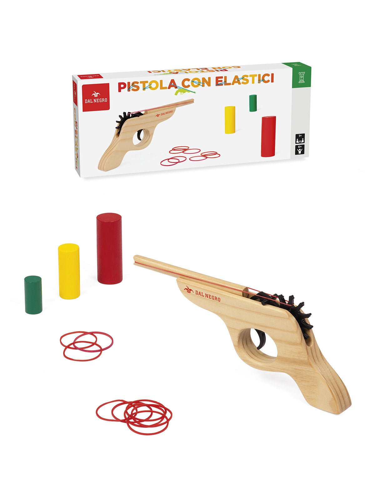 PISTOLA CON ELASTICI - babykid