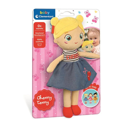 PLUSH SOFT DOLL CHERRY TERRY - babykid