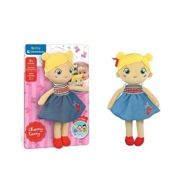 PLUSH SOFT DOLL CHERRY TERRY - babykid