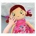 PLUSH SOFT DOLL PINK LILY - babykid