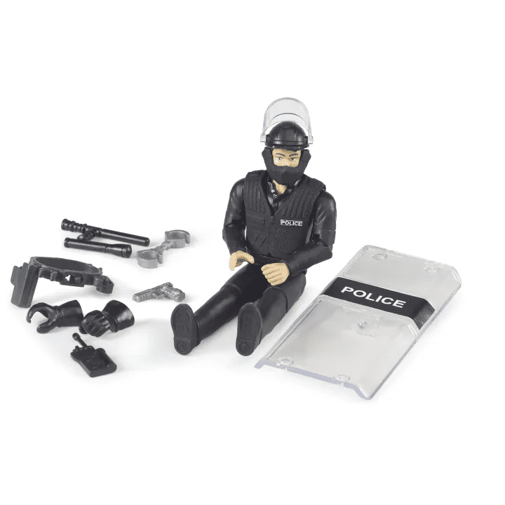 POLIZIOTTO F SPEC CON ACCESSORI - babykid