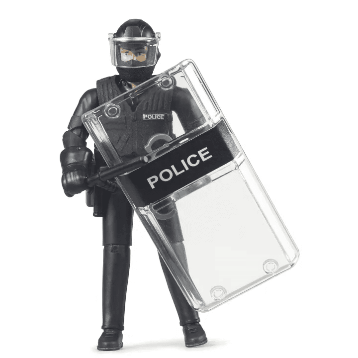 POLIZIOTTO F SPEC CON ACCESSORI - babykid