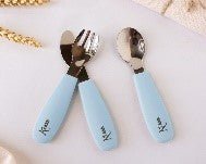 POSATE ACCIAIO INOSSIDABILE/SILI - babykid