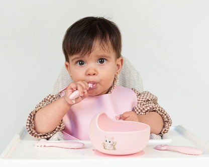PRE POSATE SILICONE ROSA - babykid
