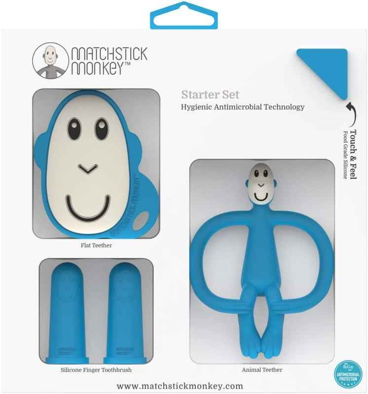 PRIMO SET PER DENTIZIONE BLU - babykid