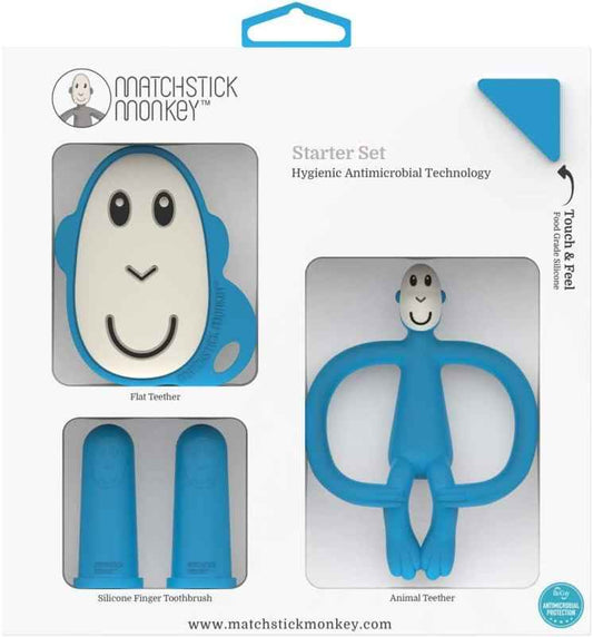 PRIMO SET PER DENTIZIONE BLU - babykid