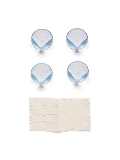 PROTEZIONI ANGOLARI TRAPARENTI 4 PZ - babykid