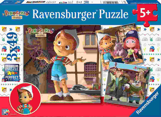 PUZZLE 3X49 - PINOCCHIO - 05567 8 - babykid