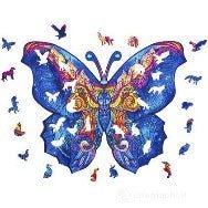 PUZZLE LEGNO FARFALLA - babykid
