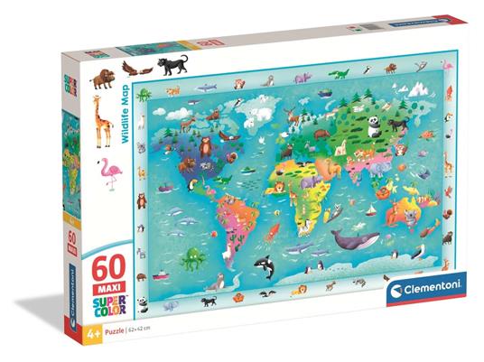 PUZZLE WILDLIFE 60 PZ - babykid