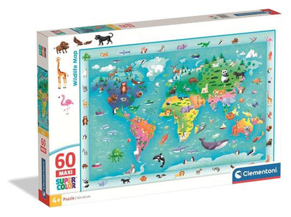 PUZZLE WILDLIFE 60 PZ - babykid