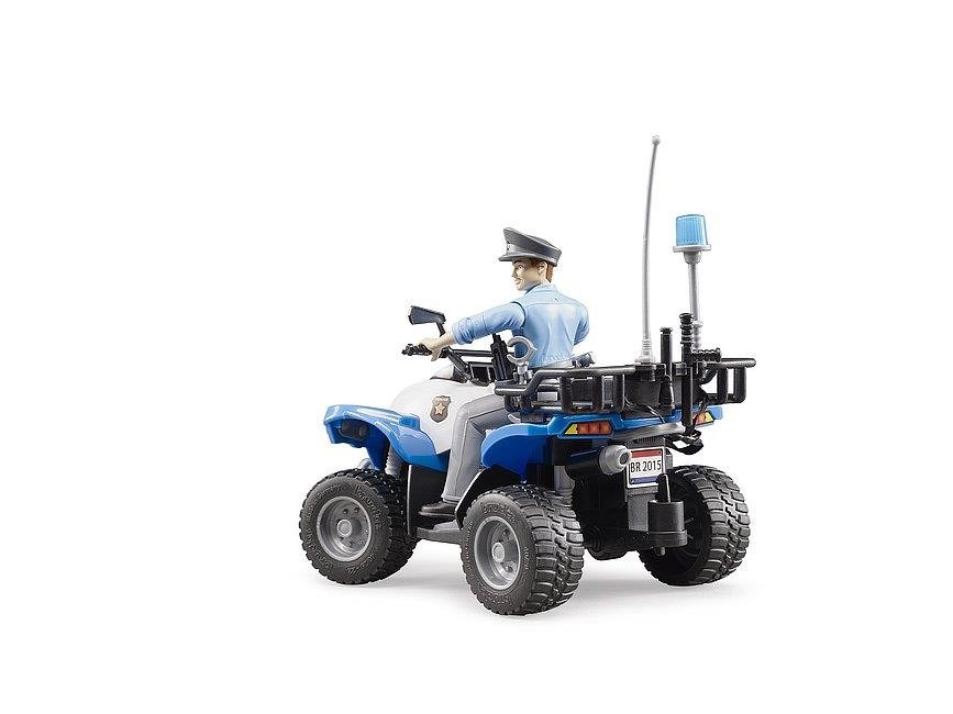 QUAD POLIZIA CON POLIZIOTTA E ACCESSORI - 63010 - babykid