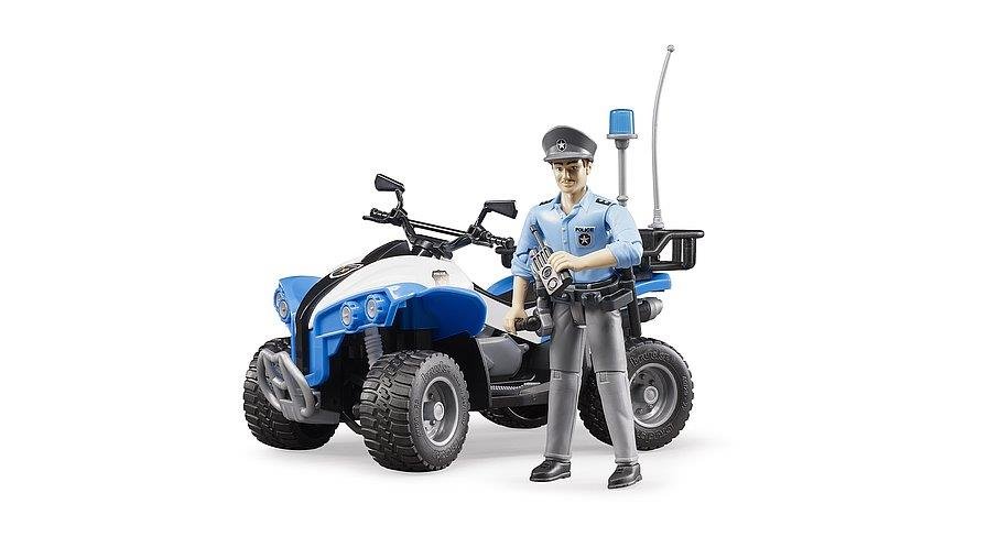 QUAD POLIZIA CON POLIZIOTTA E ACCESSORI - 63010 - babykid