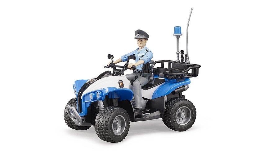 QUAD POLIZIA CON POLIZIOTTA E ACCESSORI - 63010 - babykid