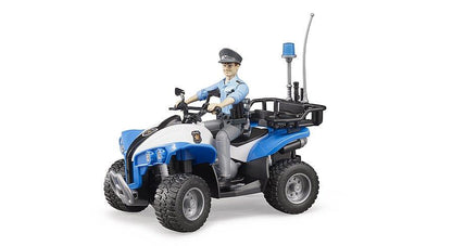 QUAD POLIZIA CON POLIZIOTTA E ACCESSORI - 63010 - babykid