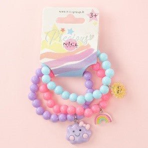 RAINBOW MIX BRACCIALE 3 PZ. - babykid