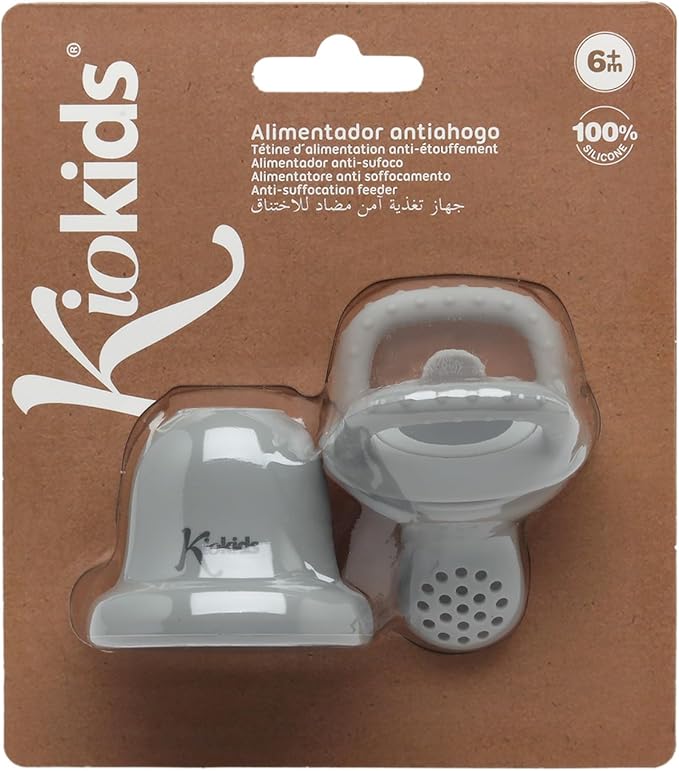RETE ALIMENTARE SILICONE GRIGIO - babykid
