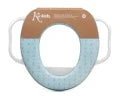 RIDUTTORE WC BLU CON MANIGLIE - babykid